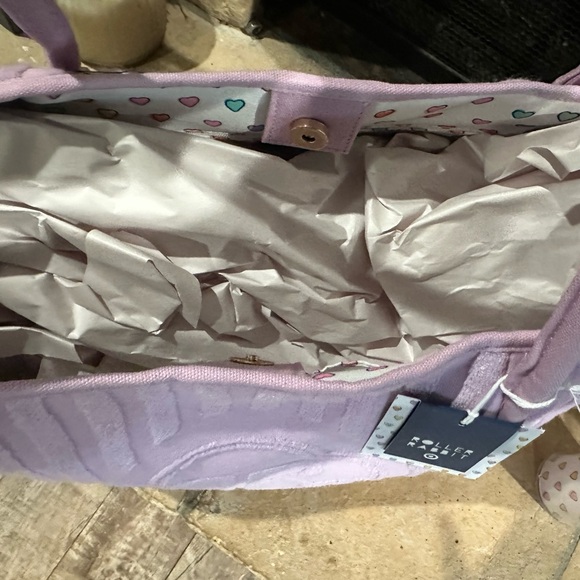 Roller Rabbit Lavender Tote Bag - Picture 2 of 2